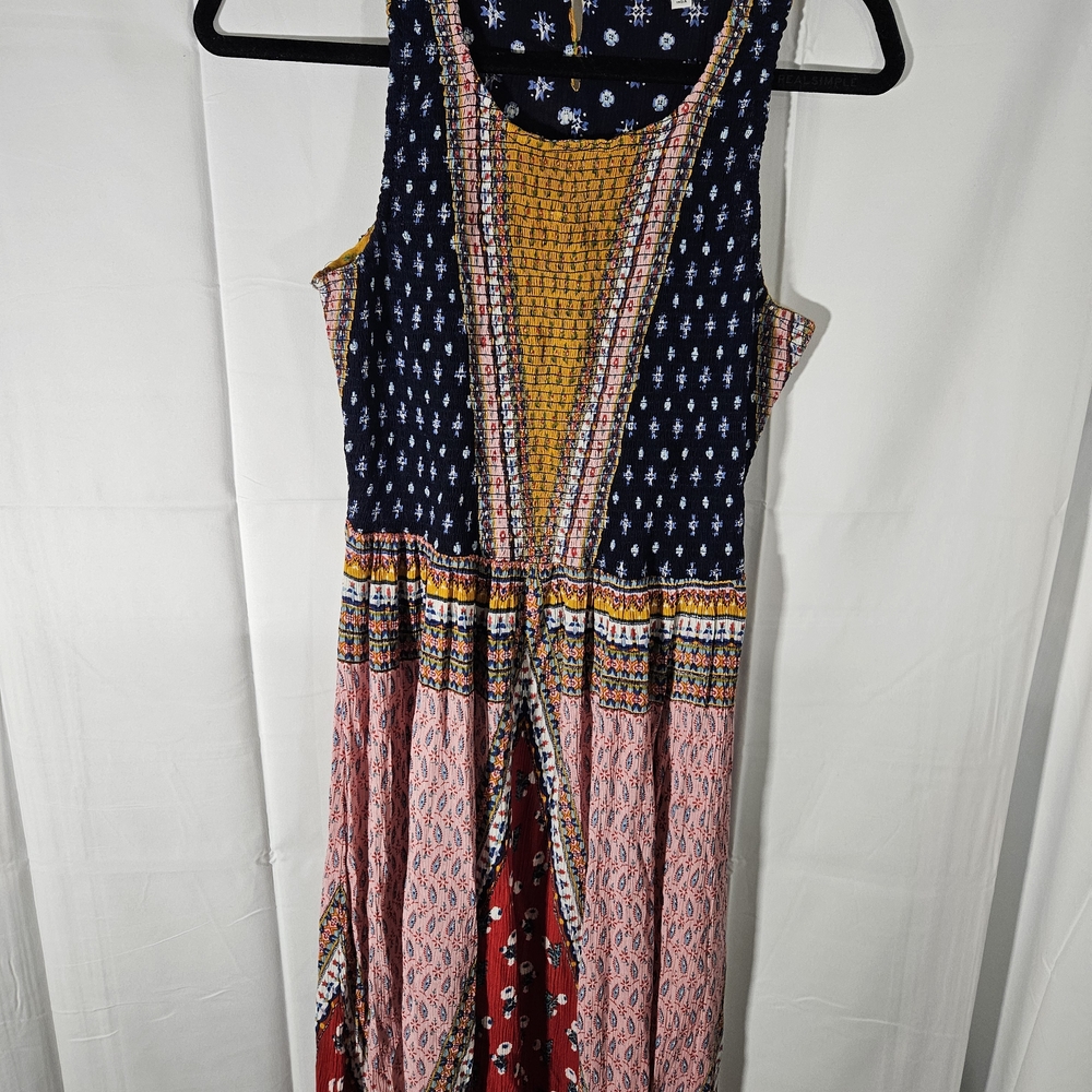 Patrons of Peace Multicolor Midi Dress
